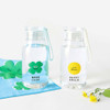 Clear body - Bookfriends Lucky Smile 300ml Clear Bottle With Strap