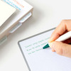 Usage example of Bookfriends Literature Dual Grid & Index Sticky Notes