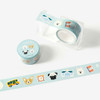 Reading dog - Bookfriends Reading Pet Washi Tape