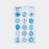 Appree Milky Blue Sealing Wax Sticker