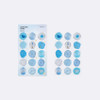 Appree Milky Blue Sealing Wax Sticker
