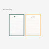 24 Lucky Dog - Dailylike Daily Letter And Envelope Set 21-24
