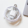 Clear pouch - Dailylike Bichon & Poodle Clear Circle Zipper Pouch