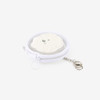 Key chain - Dailylike Bichon & Poodle Clear Circle Zipper Pouch