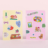 Dailylike My Buddy Point Sticker Mini Grid Notebook Set
