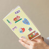 Small size - Dailylike My Buddy Point Sticker Mini Grid Notebook Set