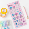 Usage example of Romane Brunch Brother Rururara Epoxy Sticker