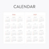 Calendar - Indigo 2026 Prism Mellow Leather B6 Dated Daily Diary