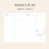 Weekly Plan - Indigo 2027 Official A4 Dated Weekly Planner Scheduler