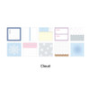 Cloud - Be On D Mix And Match Memo Paper Sticker Pack