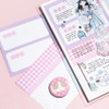 Usage example of Be On D Mix And Match Memo Paper Sticker Pack