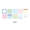 Winter - Be On D Mix And Match Memo Paper Sticker Pack