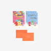 Set of 4 letters and 2 envelopes - Dailylike Jelly Bear Happy Birthday Letter And Envelope Set