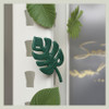 Small Size - Brisk Style Green Leaf Magnets Set