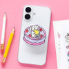 Gurumi Cake - Romane Brunch Brother Dessert Magsafe Phone Grip with Mirror & Spinner