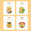 4 Option - Kakao Friends Choonsik Phone Grip with Spinner
