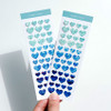 Herat sticker - Mingkit Heart Ocean Glitter Removable Sticker
