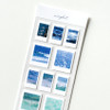 Ocean stickers - Mingkit Ocean Instant Photo Removable Sticker