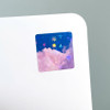 Usage example of Mingkit Pink Cotton Squared Star Glitter Sticker