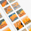Glitter Stickers - Mingkit Cream Cotton Squared Star Glitter Sticker