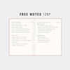 Line Note - Antenna Shop 2027 Table Talk A6 Dated Monthly Planner