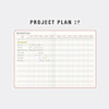 Project Plan- Antenna Shop 2027 Table Talk A6 Dated Monthly Planner