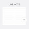Lined Note - Indigo 2026 Prism Mellow Leather A5 Dated Weekly Planner