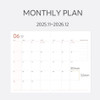 Monthly Plan - Indigo 2026 Prism Mellow Leather A5 Dated Weekly Planner