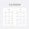 Calendar - Indigo 2026 Prism Mellow Leather A5 Dated Weekly Planner