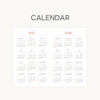 Calendar - Indigo 2027 Prism Mellow Leather A5 Dated Weekly Planner