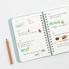 Weekly Plan - Byfulldesign 2027 Notable Memory Twin-Wire Handy Dated Weekly Planner