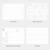Planner Pages - Ardium 2026 Basic Dated Monthly Planner