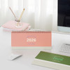 Coral pink - 2026 Good Luck To You Weekly Desk Planner