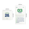 Size - Iconic 2026 Square Monthly Wall Calendar