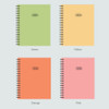 Colors - GMZ 2026 The Memo Life Compact Dated Monthly Planner