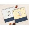 Out of Office pages included - PLEPLE 2026 Bonny Desk Calendar