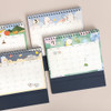 Cute illustrations everywhere - PLEPLE 2026 Bonny Desk Calendar