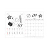 Double-sided - PLEPLE 2026 Moderato Desk Calendar