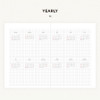 Yearly - Be On D 2026 Satin Book B6 Dated Daily Diary