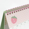 Wire-Binding - 7321 Design 2027 Check & Fruit Desk Calendar