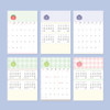 Calendar Pages - 7321 Design 2027 Check & Fruit Desk Calendar