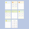 Calendar Pages - 7321 Design 2027 Check & Fruit Desk Calendar