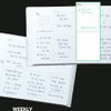 Weekly - 7321 Design 2027 Plan B B6 Horizontal Date Weekly Planner