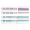 Clarity - Iconic Mark Sticky Index Long Highlighter Note Set