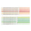 Clarity - Iconic Mark Sticky Index Long Highlighter Note Set
