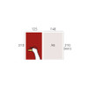 Size of 2026 Happy Together Dated Weekly Diary Planner