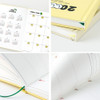 100gsm Paper & Opens Flat & Ribbon Bookmark - Kakao Friends 2027 Hardcover Dated Weekly Planner