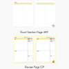 Note & Review - Kakao Friends PP Cover B5 Undated Monthly Planner