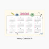 Yearly Calendar - Kakao Friends 2026 Choonsik Basic Desk Calendar