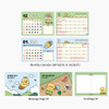 Calendar Pages - Kakao Friends 2027 Choonsik A4 Desk Calendar